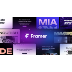 Framer | Mini, Basic, Pro - 1/12 мес. на Ваш аккаунт