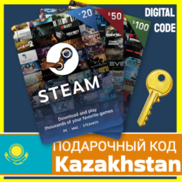 ⭐🇰🇿 STEAM GIFT CARD Kazahstan WALLET KZT COD БАЛАНС