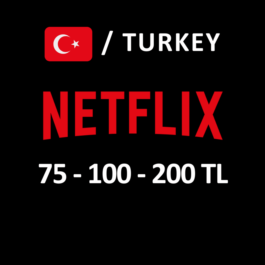 🍿NETFLIX GIFT CARD TURKEY🍿 200 - 1000 TL