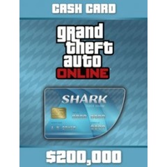 GTA Online: Tiger Shark Cash Card 200 000$  PC  Key