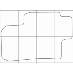 CHEVROLET EPICA 2006-- Лекала автоковриков, вектор