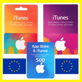 ⭐️ GIFT CARD⭐🇪🇺 iTunes/App Store 10-300 EUR (Europe)