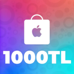 iTUNES GIFT CARD 1000₺ TL TRY ЛИР (ТУРЦИЯ) 🇹🇷🔥