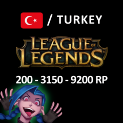 🎮League of Legends🎮 Riot Points 210-10275 RP (Турция)