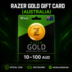 Razer Gold Gift Card (Австралия) 10–100 AUD | Код пополнения