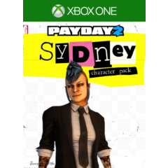 ❗PAYDAY 2: CRIMEWAVE EDITION - Sydney Character ❗XBOX❗