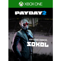 ❗PAYDAY 2: CRIMEWAVE EDITION - The Sokol Character XBOX