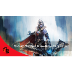 Sight of the Kha-Ren Faithful✅Collector&acute;s Cache II 2019