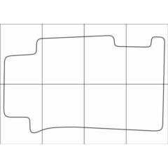 HONDA ACCORD 1998-2002 Лекала автоковриков