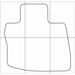 HONDA CIVIC 5D hatch 2006-2012 Лекала автоковриков