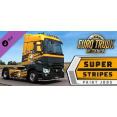 Euro Truck Simulator 2 - Super Stripes Paint Jobs Pack