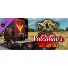 Euro Truck Simulator 2 - Valentine&acute;s Paint Jobs Pack