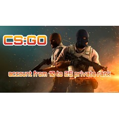 CS:GO аккаунт 🔥 от 10 до 20 приват ранг +Почта ✅