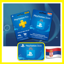 ⭐️Gift CARDS⭐🇷🇸 PSN 20-300 EURO (Serbia) PSN Serbia