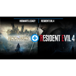 🔥Hogwarts Legacy Deluxe + RESIDENT EVIL 4 REMAKE