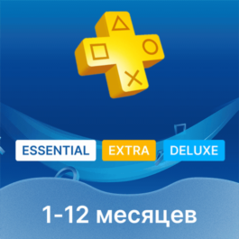 🟡PS PLUS ESS/EXT/DEL/EA 1-12 MONTHS UKRAINE 🚀 FAST