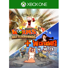 ❗WORMS BATTLEGROUNDS + WORMS W.M.D❗XBOX ONE/X|S🔑КЛЮЧ