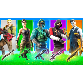 🔥Fortnite 10-50 SKINS🔥WITH MAIL🔥