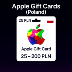 Apple Gift Cards (Польша) 25–200 PLN | Коды пополнения