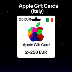 Apple Gift Cards (Италия) 2–250 EUR | Коды пополнения