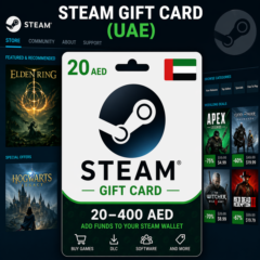 Steam Gift Card (ОАЭ) 20–400 AED | Код пополнения Steam