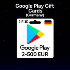 Google Play Gift Cards (Германия) 2–500 EUR | Коды