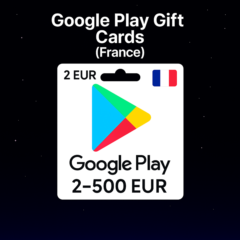 Google Play Gift Cards (Франция) 2–500 EUR | Коды
