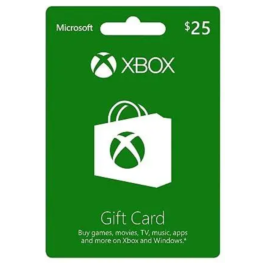 ✅Xbox Microsoft Gift Card 25 USD💲🔑(USA)