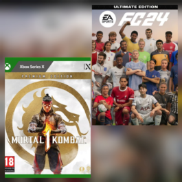 ❤️‍🔥 MORTAL KOMBAT 1 Premium➕EA Sports FC 24 XBOX