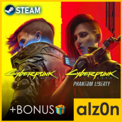 🟥Cyberpunk 2077 + Phantom Liberty [ВСЕ DLC]🧿STEAM