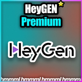 🌀 Hey Gen 🌀 Subscription / Personal Account 🌈 + FAST