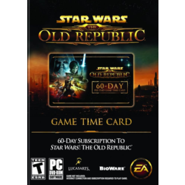 🎁SWTOR 60 Day Game Time TIMECARD🌍ROW✅AUTO