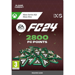 EA SPORTS FC 24 POINTS 2800✅(XBOX ONE, X|S) KEY🔑