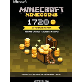 🔑Key🟩Minecraft Minecoins 1720/3500🟩RU/GLOBAL