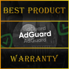 ⚡️ ADGUARD VPN PREMIUM ⏳ PRODUCT WARRANTY 1+ YEAR 🎁