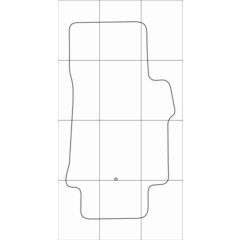 HYUNDAI H1 8-seats 2008-- Лекала автоковриков