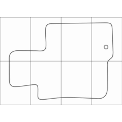 KIA CARENS 2006-- Лекала автоковриков