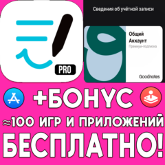⚡️ Goodnotes 6 PRO 1 ГОД iPhone ios AppStore iPad + 🎁