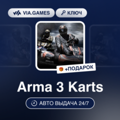 Arma 3 Karts DLC (Steam Ключ) РФ-СНГ-МИР + ПОДАРОК