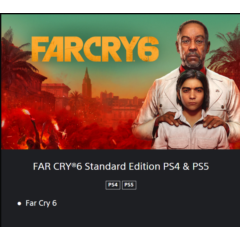 💥FAR CRY 6 🔵 PS4/PS5 🔴Турция🔴