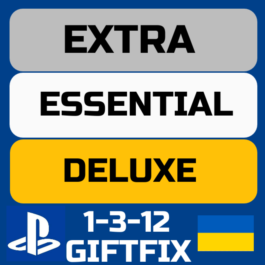 PlayStation PS PLUS | EA | DELUXE | EXTRA | ESSENTIA