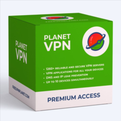 🌍Planet VPN Премиум 12 Месяцев Работает в России и СНГ