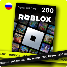 Roblox Gift Card 200 ROBUX GLOBAL KEY REGION FREE