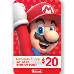 Nintendo eShop Gift Card 20$ -USA Моментальная доставка