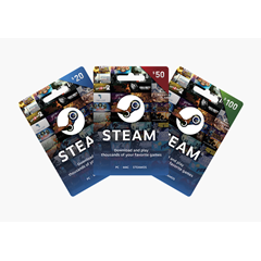 🔵STEAM 5-300$ USD | США🇺🇸КАРТЫ ПОПОЛНЕНИЯ✅БЫСТРО🎁