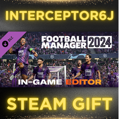 🟦⭐DLC In-Game editor Football Manager 2024⚡STEAM