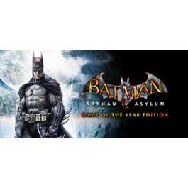 Batman: Arkham Asylum Game of the Year Steam Global +🎁