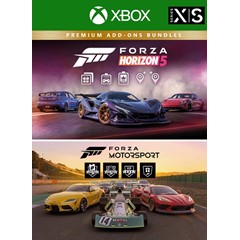 🔥FORZA MOTORSPORT AND HORIZON 5 PREMIUM ADD-ONS КЛЮЧ🔥