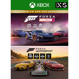 FORZA MOTORSPORT AND FORZA HORIZON 5 PREMIUM ADD-ONS BU