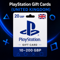 PlayStation Gift Cards Великобритания (GB) 10–200 GBP | Коды пополнения PSN